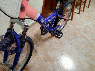 BICI DE NIÑOS 20 PULGADAS INFANTIL AZUL ROJA