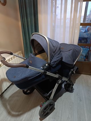 Carrito Gemelar Silver Cross