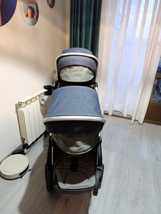 Carrito Gemelar Silver Cross