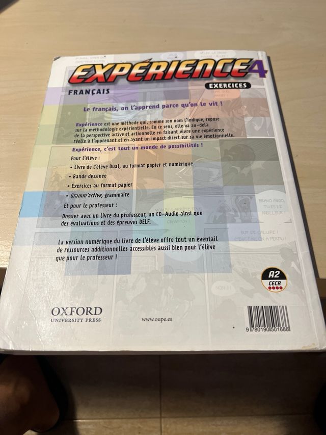 Expérience 4, Français