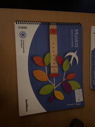 Libro Música Primaria 3 Santillana