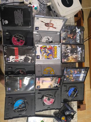 Consola Nintendo GameCube Perla + Mando