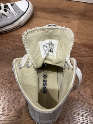 Bambas Converse Altas Grises