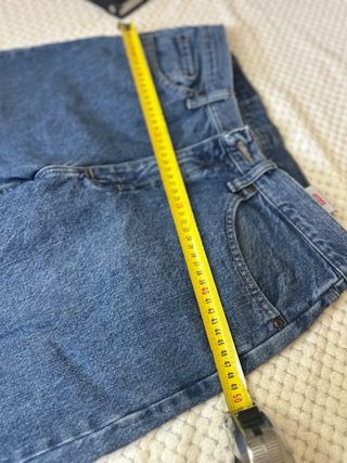 Wrangler jeans vintage blu dritto denim unisex ‘90