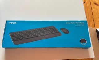 Teclado y Ratón Inalámbrico Rapoo X3500 Negro