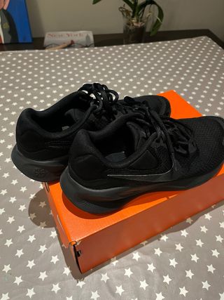 Zapatillas Nike Correr Niños Negras