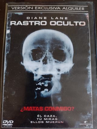DVD Rastro Oculto. Thriller. Como nuevo. 