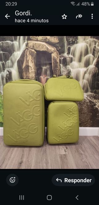 Maletas VAGG Verde Oliva
