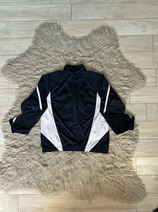 Giacca Champion Blu Navy Full Zip Sportiva Vintage