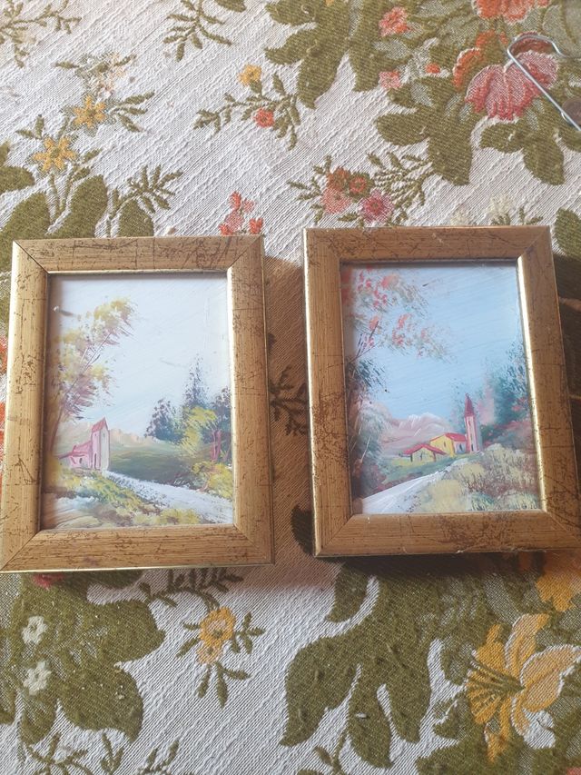 2 Quadretti Vintage