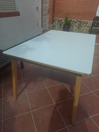 Mesa Ikea Blanca Madera 