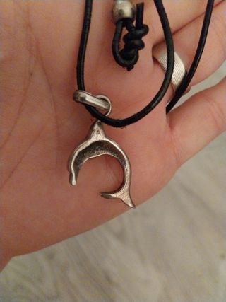 Collar con colgante de delfín