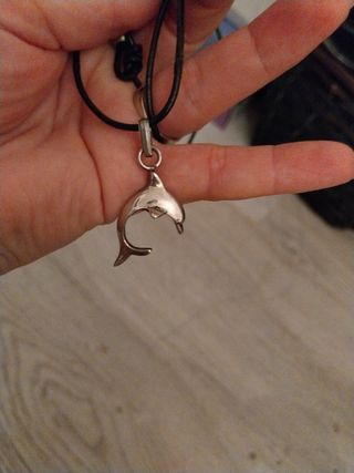 Collar con colgante de delfín