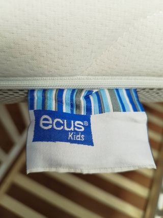 Cuna Bebé Blanca + Colchón