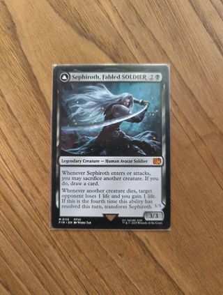 Sephiroth, Fabled Soldier - Magic the gathering