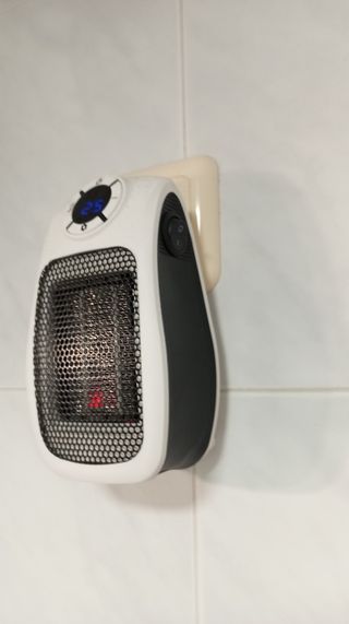 Calefactor portátil para enchufe