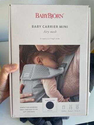 Mochila Porta Bebé BabyBjörn Mini Airy Mesh