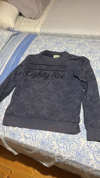 Sudadera Hombre State of Mind Azul/Gris