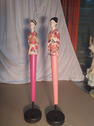 Figuras Geisha Vintage