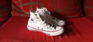 Zapatillas Converse All Star Botín Blancas
