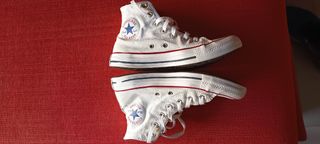 Zapatillas Converse All Star Botín Blancas