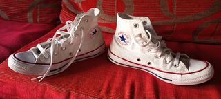 Zapatillas Converse All Star Botín Blancas
