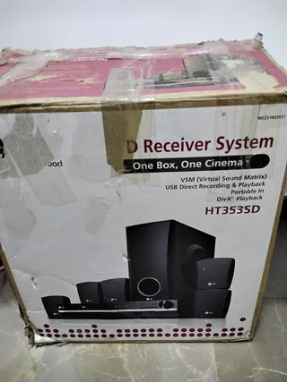 LG HT353SD Sistema Receptor Home Cinema