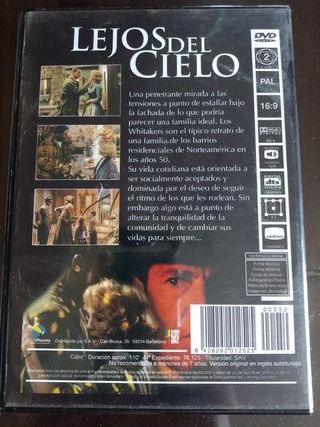 DVD Lejos del Cielo