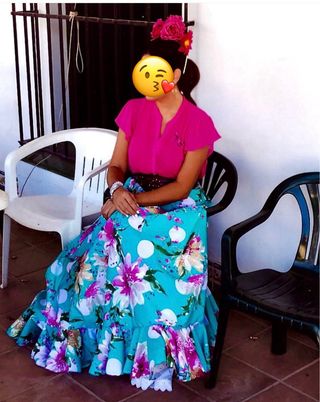 Traje Flamenca Dos Piezas