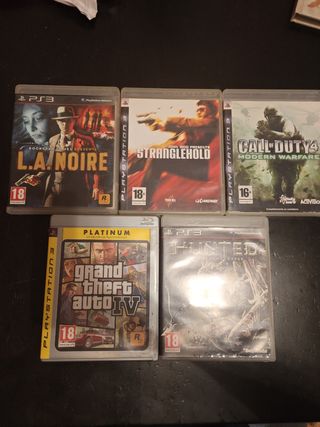 Pack juegos ps3
