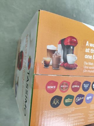 Cafetera Bosch Tassimo Roja