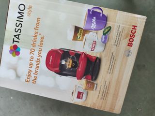 Cafetera Bosch Tassimo Roja