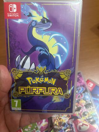 Pokemon Púrpura Nintendo Switch RPG