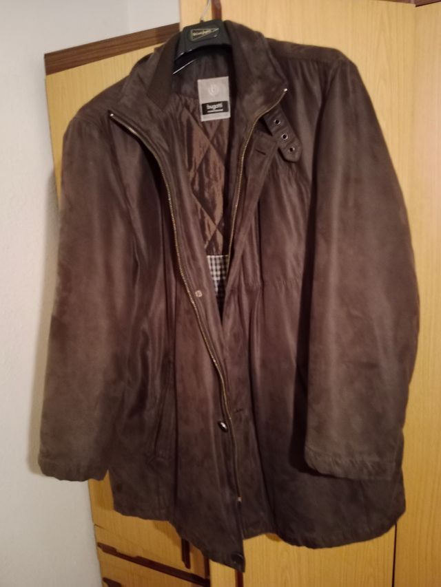 Giacca marrone da uomo Bugatti taglia XL