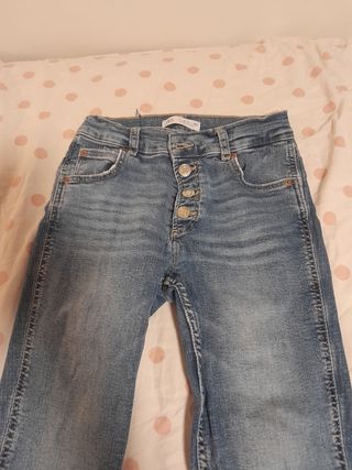 Pack 2 Pantalones Zara campana T 11-12