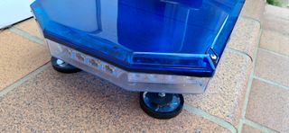 Puente de luces LED prioritario azul 60cm