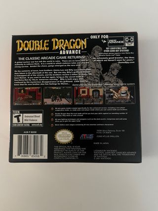 Double Dragon Advance GBA