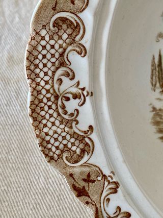 Bowl / ensaladera vintage Heritage Hall Staffordsh