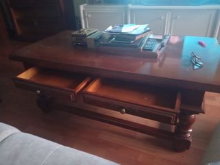 Mesa de centro de madera