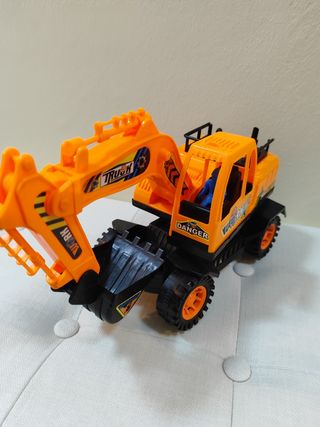 Excavadora de Juguete Naranja
