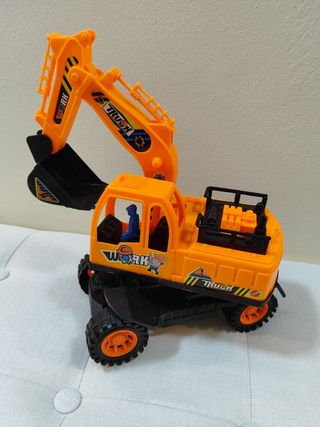 Excavadora de Juguete Naranja
