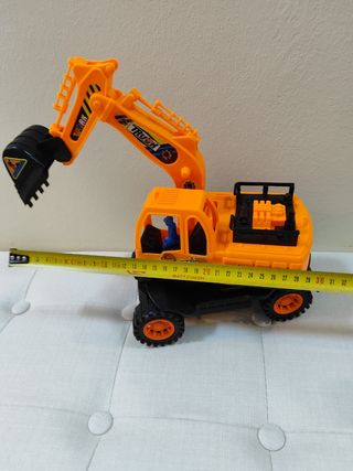 Excavadora de Juguete Naranja