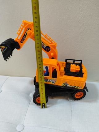 Excavadora de Juguete Naranja