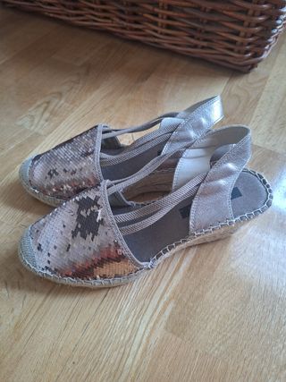 Sandalias Alpargatas Botticelli Talla 38 Nuevas