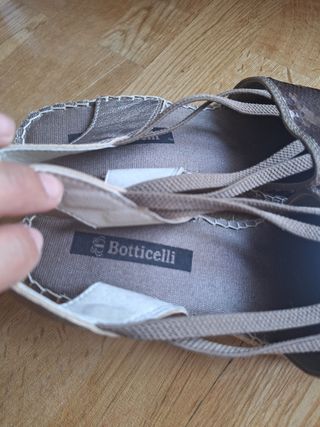 Sandalias Alpargatas Botticelli Talla 38 Nuevas