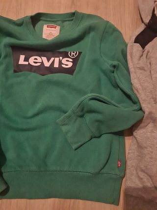 Lote 2 Sudaderas Levi's y Adidas