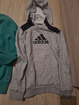 Lote 2 Sudaderas Levi's y Adidas