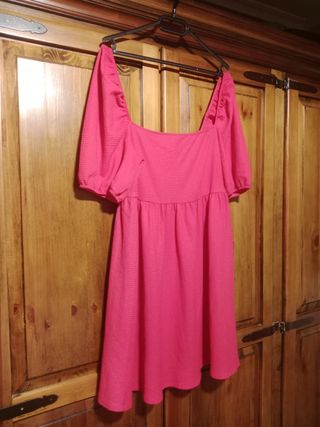 Vestido rosa Primark Talla XL/XXL