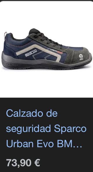 Calzado de seguridad Sparco Urban Evo BM