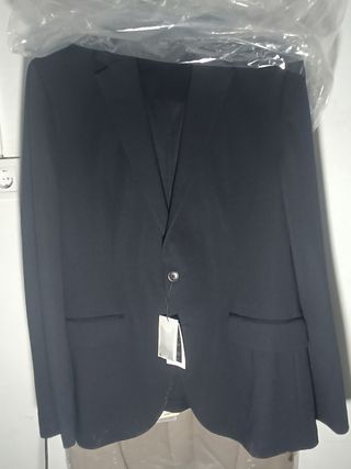 Americana Mango Azul Slim Fit Hombre